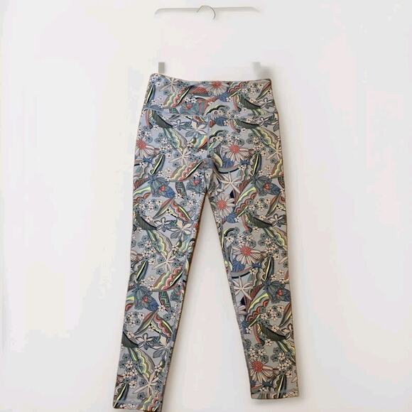 Victoria Secret Sport Knockout Floral Print High Rise Legging Woman Sz L/170/80A - Picture 1 of 6